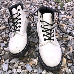 White Dr. Martens